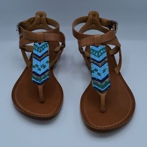 Belle by Sigerson Morrison - New Stetson Sandal - Rustic Tan - 8.5